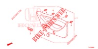 GARNITURE DE HAYON AR. pour Honda JAZZ 1.4 LS 5 Portes 5 vitesses manuelles 2012