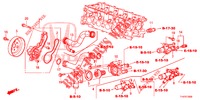 POMPE A EAU pour Honda JAZZ 1.4 LS 5 Portes 5 vitesses manuelles 2012
