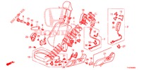 SIEGE AVANT (G.) (1) pour Honda JAZZ 1.4 LS 5 Portes 5 vitesses manuelles 2012