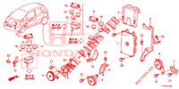 UNITE DE COMMANDE (COMPARTIMENT MOTEUR) (LH) pour Honda JAZZ 1.4 LS 5 Portes 5 vitesses manuelles 2012