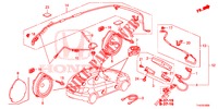 ANTENNE/HAUT PARLEUR pour Honda JAZZ 1.4 ESL 5 Portes full automatique 2013