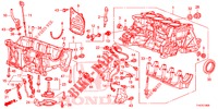 BLOC CYLINDRES/CARTER D'HUILE (1.2L/1.3L/1.4L) pour Honda JAZZ 1.4 ESL 5 Portes full automatique 2013