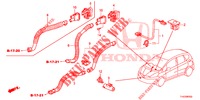 CLIMATISEUR (SENSEUR/CLIMATISEUR D'AIR AUTOMATIQUE) pour Honda JAZZ 1.4 ESL 5 Portes full automatique 2013