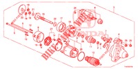 DEMARREUR (DENSO) pour Honda JAZZ 1.4 ESL 5 Portes full automatique 2013