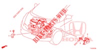 ETAI FAISCEAU DE FILS MOTEUR pour Honda JAZZ 1.4 ESL 5 Portes full automatique 2013