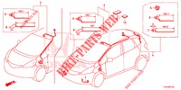 FAISCEAU DES FILS (LH) (6) pour Honda JAZZ 1.4 ESL 5 Portes full automatique 2013