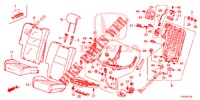 SIEGE ARRIERE (D.) (2) pour Honda JAZZ 1.4 ESL 5 Portes full automatique 2013