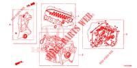 TROUSSE DE JOINT pour Honda JAZZ 1.4 ESL 5 Portes full automatique 2013