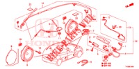 ANTENNE/HAUT PARLEUR pour Honda JAZZ 1.4 LUXURY 5 Portes 5 vitesses manuelles 2014