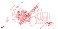 ETAI FAISCEAU DE FILS MOTEUR pour Honda JAZZ 1.4 LUXURY 5 Portes 5 vitesses manuelles 2014