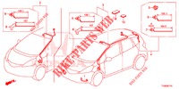 FAISCEAU DES FILS (LH) (6) pour Honda JAZZ 1.4 LUXURY 5 Portes 5 vitesses manuelles 2014
