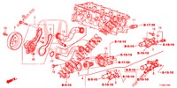 POMPE A EAU pour Honda JAZZ 1.4 LUXURY 5 Portes 5 vitesses manuelles 2014