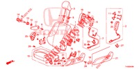 SIEGE AVANT (G.) (1) pour Honda JAZZ 1.4 LUXURY 5 Portes 5 vitesses manuelles 2014