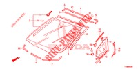 PARE BRISE AVANT pour Honda JAZZ 1.4 ESH 5 Portes 5 vitesses manuelles 2014