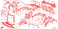 PAROI TRANSVERSALE AVANT/TABLEAU DE BORD pour Honda JAZZ 1.4 ESH 5 Portes 5 vitesses manuelles 2014
