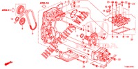 POMPE A HUILE (CVT) pour Honda JAZZ 1.4 ESH 5 Portes 5 vitesses manuelles 2014