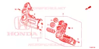 COMMANDE CLIMATISATION   AUTO (LH) pour Honda JAZZ ESL 5 Portes 5 vitesses manuelles 2014