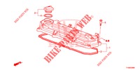 COUVERCLE DE CULASSE pour Honda JAZZ 1.4 ESL 5 Portes full automatique 2014