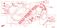 FAISCEAU DES FILS (LH) (5) pour Honda JAZZ 1.4 ESL 5 Portes full automatique 2014
