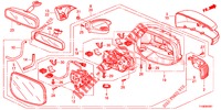 MIROIR (VIRAGE AUTOMATIQUE) pour Honda JAZZ 1.4 ESL 5 Portes full automatique 2014