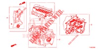 TROUSSE DE JOINT pour Honda JAZZ 1.4 ESL 5 Portes full automatique 2014
