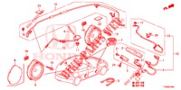 ANTENNE/HAUT PARLEUR pour Honda JAZZ 1.4 LSP 5 Portes full automatique 2014