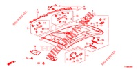 GARNITURE DE PLAFOND pour Honda JAZZ 1.4 LSP 5 Portes full automatique 2014