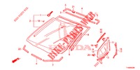 PARE BRISE AVANT pour Honda JAZZ 1.4 LSP 5 Portes full automatique 2014