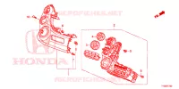 COMMANDE CLIMATISATION   AUTO (LH) pour Honda JAZZ LSPH 5 Portes 5 vitesses manuelles 2014