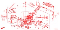 BOITE DE VITESSES DE P.S. (LH) pour Honda JAZZ 1.4 SPH 5 Portes 5 vitesses manuelles 2014