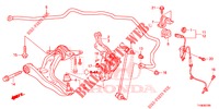 BRAS INFERIEUR AVANT pour Honda JAZZ 1.4 SPH 5 Portes 5 vitesses manuelles 2014