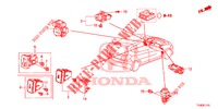 COMMUTATEUR (LH) pour Honda JAZZ 1.4 SPH 5 Portes 5 vitesses manuelles 2014
