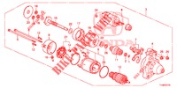 DEMARREUR (DENSO) (1) pour Honda JAZZ 1.4 SPH 5 Portes 5 vitesses manuelles 2014