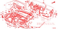 PANNEAU D'INSTRUMENT (LH) pour Honda JAZZ 1.4 SPH 5 Portes 5 vitesses manuelles 2014
