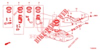 RESERVOIR A CARBURANT pour Honda JAZZ 1.4 SPH 5 Portes 5 vitesses manuelles 2014