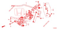 BRAS INFERIEUR AVANT pour Honda JAZZ 1.3 ELEGANCE 5 Portes 6 vitesses manuelles 2016