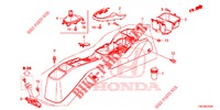 CONSOLE (1) pour Honda JAZZ 1.3 ELEGANCE 5 Portes 6 vitesses manuelles 2016