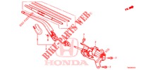 ESSUIE GLACE ARRIERE pour Honda JAZZ 1.3 ELEGANCE 5 Portes 6 vitesses manuelles 2016