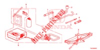 KIT REPARATION, PNEU pour Honda JAZZ 1.3 ELEGANCE 5 Portes 6 vitesses manuelles 2016