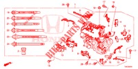 FAISCEAU DES FILS (2) pour Honda JAZZ 1.4 ELEGANCE 5 Portes full automatique 2016