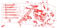 FAISCEAU DES FILS (2) pour Honda JAZZ 1.4 EXECUTIVE 5 Portes 6 vitesses manuelles 2017