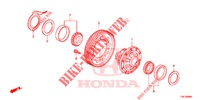 DIFFERENTIEL pour Honda JAZZ 1.3 EXECUTIVE 5 Portes full automatique 2017