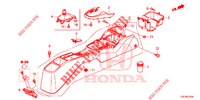CONSOLE (1) pour Honda JAZZ 1.3 ELEGANCE 5 Portes 6 vitesses manuelles 2017