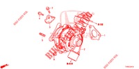 TURBOCOMPRESSEUR (DIESEL) pour Honda CIVIC DIESEL 1.6 EXECUTIVE 5 Portes 6 vitesses manuelles 2014