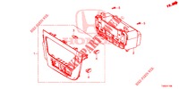COMMANDE DE CHAUFFAGE (LH) pour Honda CIVIC DIESEL 1.6 LIFSTYLE 5 Portes 6 vitesses manuelles 2014