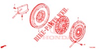 EMBRAYAGE (DIESEL) pour Honda CIVIC DIESEL 1.6 LIFSTYLE 5 Portes 6 vitesses manuelles 2014