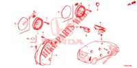 HAUT PARLEUR pour Honda CIVIC DIESEL 1.6 LIFSTYLE 5 Portes 6 vitesses manuelles 2014