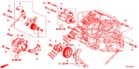 TENDEUR AUTOMATIQUE (DIESEL) pour Honda CIVIC DIESEL 1.6 LIFSTYLE 5 Portes 6 vitesses manuelles 2014