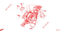 TURBOCOMPRESSEUR (DIESEL) pour Honda CIVIC DIESEL 1.6 LIFSTYLE 5 Portes 6 vitesses manuelles 2014