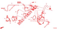 TUYAU D'INSTALLATION/POMPE A VIDE (DIESEL) pour Honda CIVIC DIESEL 1.6 LIFSTYLE 5 Portes 6 vitesses manuelles 2014